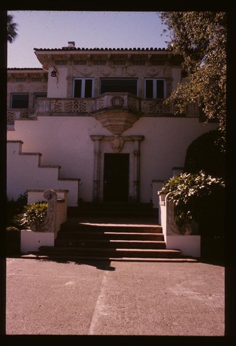 San Simeon, B House, exterior, back facade