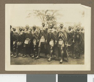 Women walking, Embu, Kenya, ca.1927