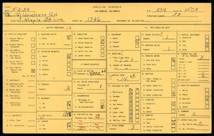 WPA household census for 1746 SOUTH MAPLE ST, Los Angeles