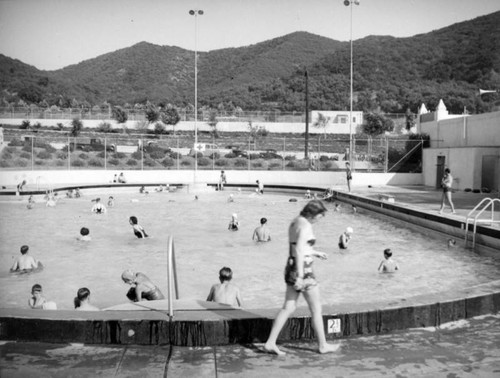 Wading pool at the Verdugo Swim Stadium