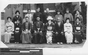 A Japanese wedding at Dalian, China, 1937