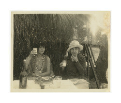 A Woman There Was: Theda Bara and Lori Bara on break, 1919