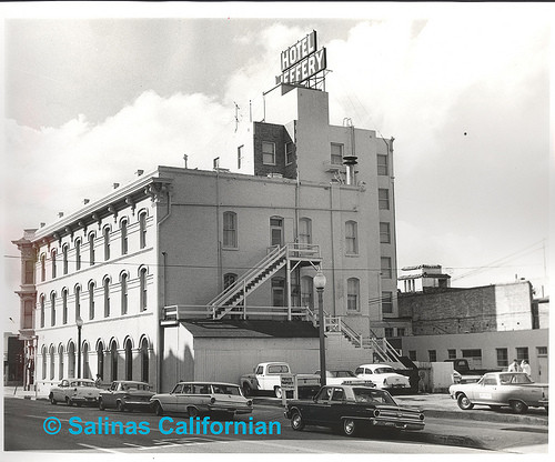 Hotel Jeffery, 269 Main Street, Salinas, California, Ph 533©Salinas Californian