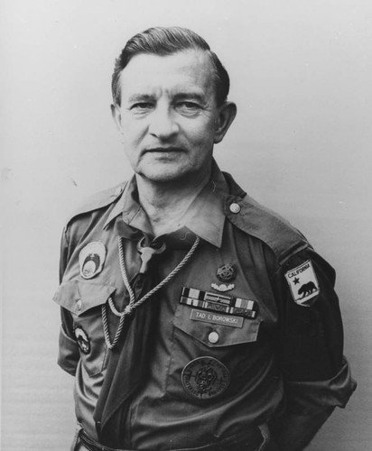 Tadeusz Borowski in Boy Scout uniform
