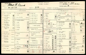 WPA household census for 338 WEST 110TH STREET, Los Angeles County
