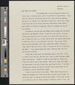 Zulime Garland, letter, 1930?, to Mary Isabel Johnson & Constance Harper