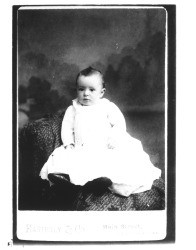 Charles Denman at age 4 months, Petaluma, California, about November 1891