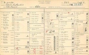 WPA household census for 1860 WORKMAN, Los Angeles
