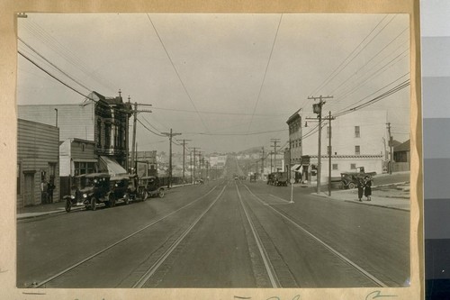 North on Mission St. from Silver Ave. Feb. 1924