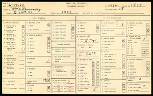 WPA household census for 1019 EAST 14TH STREET, Los Angeles