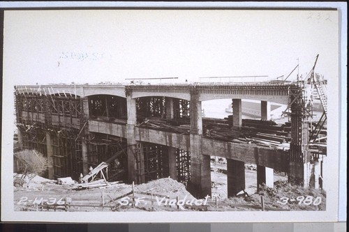 San Francisco Anchorage, Piers A, B, and 1, San Francisco Viaduct, 1934-36--No. 130-262