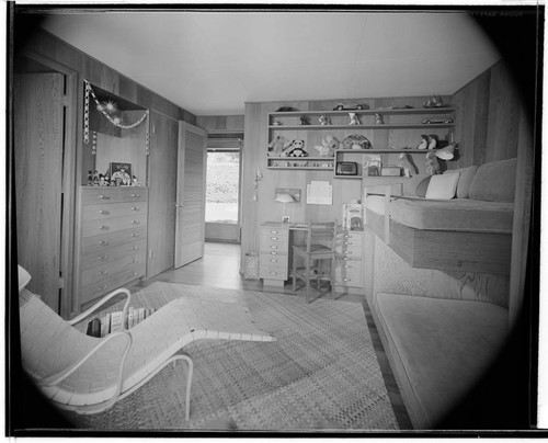 Pace Setter House of 1958 [Liljestrand residence]. Children's room