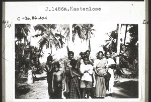 Die Bibelfrauen Nanda & Jenny mit einigen Panchama's a. d. Insel Hattikudru