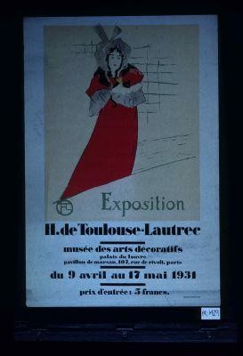 Exposition H. de Toulouse-Lautrec musee des arts decoratifs palais du louvre