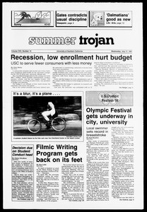 Summer Trojan, Vol. 115, No. 10, July 17, 1991