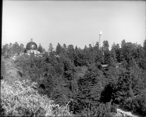 Mount Wilson Observatory, at a distance