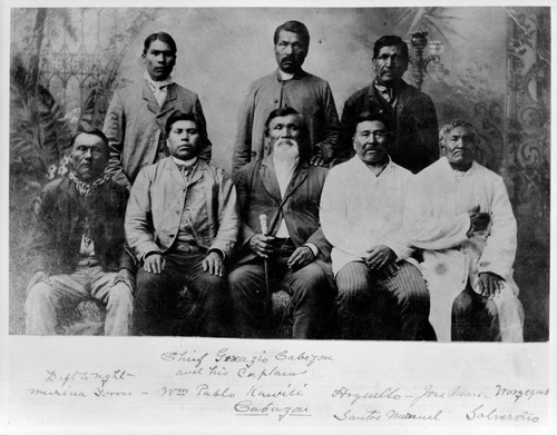 Chief Genazio Cabezon & his Captains