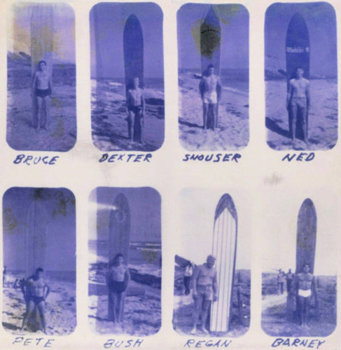 San Onofre Surfing Club Members, 1930s (2 of 2)
