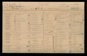 WPA household census for 115 1/2 N 21ST AVENUE, Los Angeles