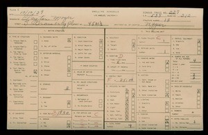 WPA household census for 4501 S GRAMERCY PL, Los Angeles County