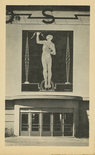 Murals at the World's Fair of 1940, New York - "Ariel" by Griffith Bailey Coale, Crosely Building