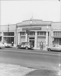 First National Bank office, Petaluma, California, 1956