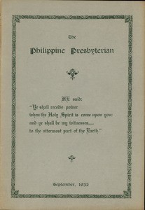 The Philippine Presbyterian, vol