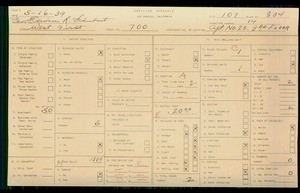 WPA household census for 700 W 1ST ST, Los Angeles