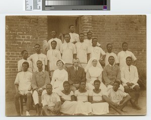 Blantyre Hospital staff, Malawi, ca.1920-1929