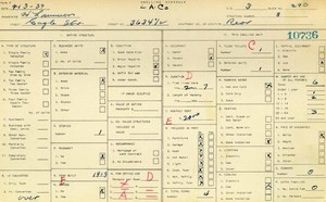 WPA household census for 3634 EAGLE
