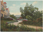 South view of home of Paul de Longpre, the artist, in Hollywood, Cal.