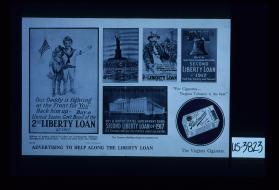 Advertising to help along the Liberty Loan. "For cigarettes