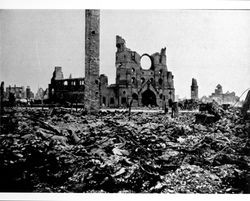 St. Catherine Cathedral after the fire