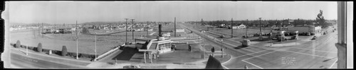 Atlantic and Beverly, facing east and south, East Los Angeles. January 29, 1946