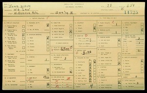 WPA household census for 1344 1/4 W BELLEVUE AVE, Los Angeles