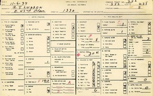WPA household census for 1330 E 42ND, Los Angeles