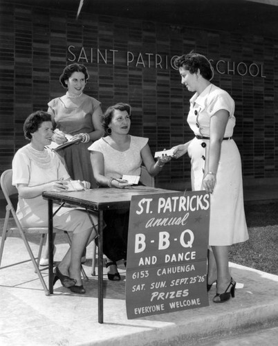 St. Patrick's annual barbecue