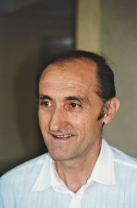 Father Alberto Modonesi, head of the language school Dar Combomi, Cairo 1996