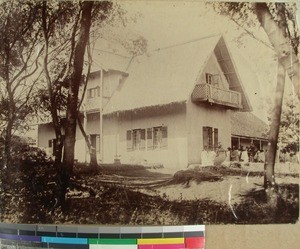 Exterior view of Mission Station, Masinandraina, Madagascar, ca.1890