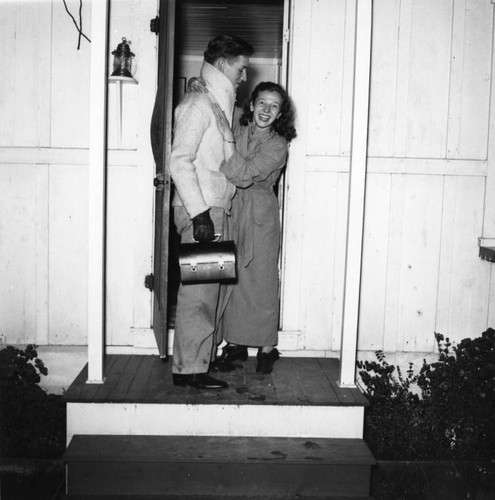 Cole and Dorothy Weston at home, view 3