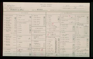 WPA household census for 4000 BERENICE AVE, Los Angeles