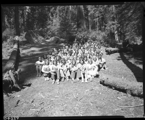 Misc. Groups, 1978, YCC Crew at Swale Campground
