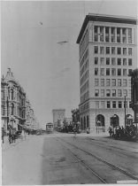 "First St., looking south from Santa Clara, 1910"