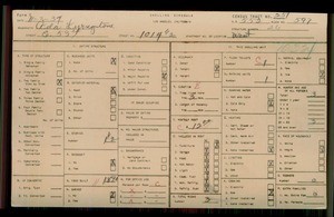 WPA household census for 1014 E 53RD STREET, Los Angeles County