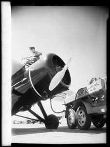 Tank truck, Grand Central Airport, Glendale, CA, 1931