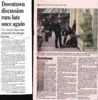 Downtown discussion runs late once again