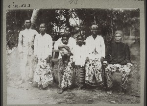 A heathen family in the village of Bintang Ninggi