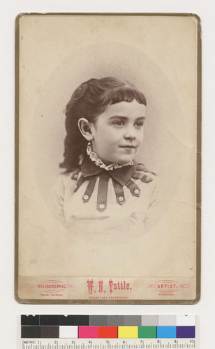 [Unidentified: de la Guerra relative, twin sister of No. 18?]