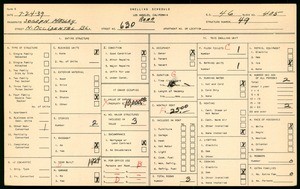 WPA household census for 630 N OCCIDENTAL BLVD, Los Angeles