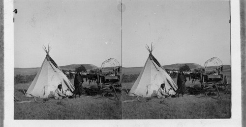 Old Residents of the Badlands, N. Dakota. B[y T.W. Ingersol C.A. 1898-02? PW 5-6-1984]